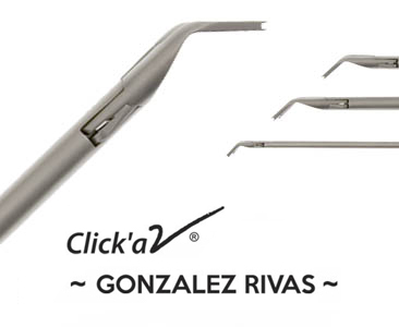 Click'aV endoskopski aplikator Gonzalez Rivas 45°